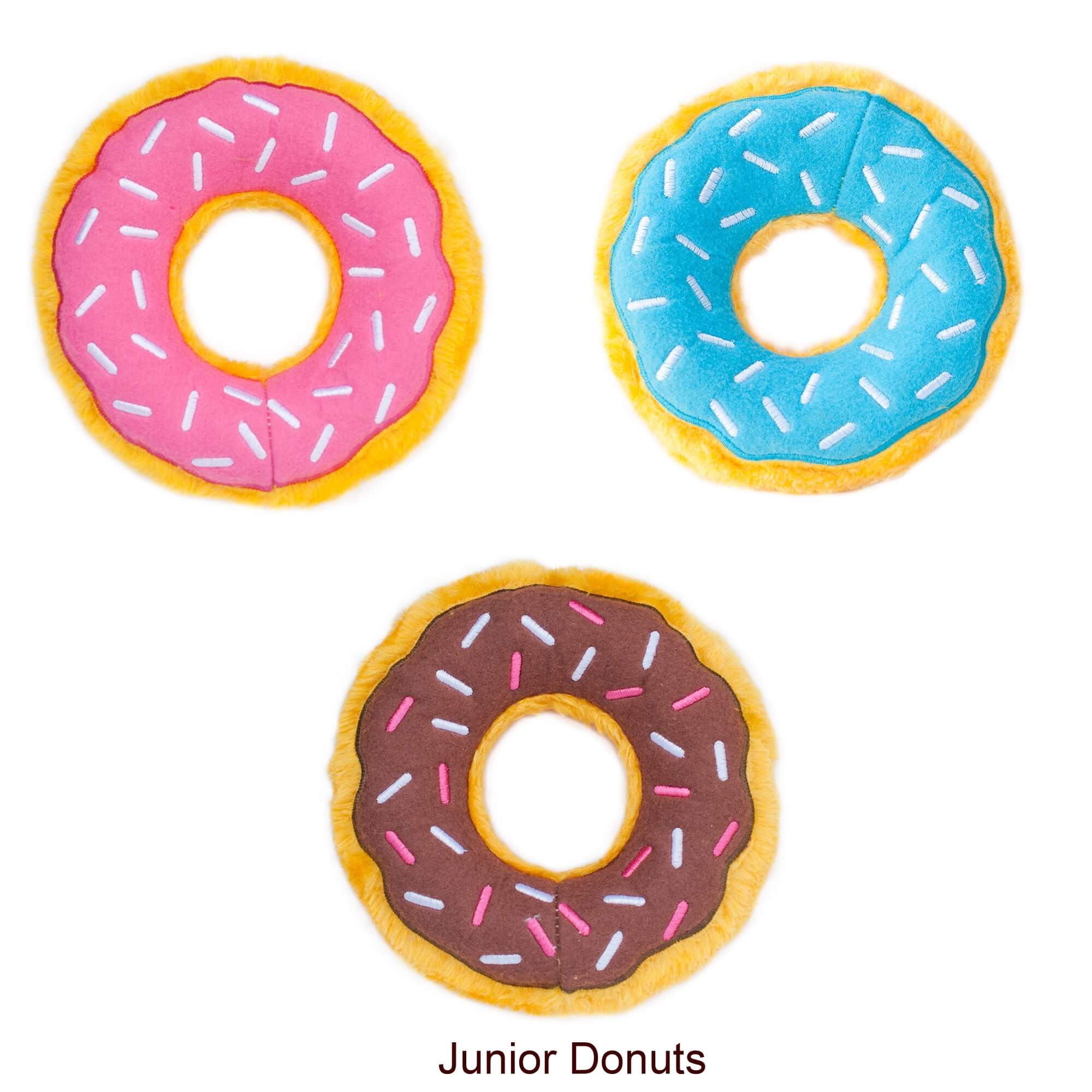 Junior Plüsch Donut mit Quietscher 